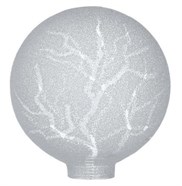 Samlepære Globe glas Træer 100Ø 24mm gevind (Passer til adaptor 7001014 og 7001027)